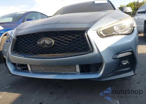 2017 Infiniti Q50 3.0T Premium z USA, uszkodzony, nr VIN JN1EV7APXHM744286